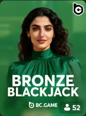 Bronze Blackjack BC Game Bahamas game cover