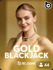 Gold Blackjack BC Game Bahamas game cover