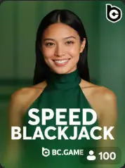Speed Blackjack BC Game Bahamas game cover