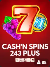 Cash N Spins 243 Plus BC Game Bahamas game cover